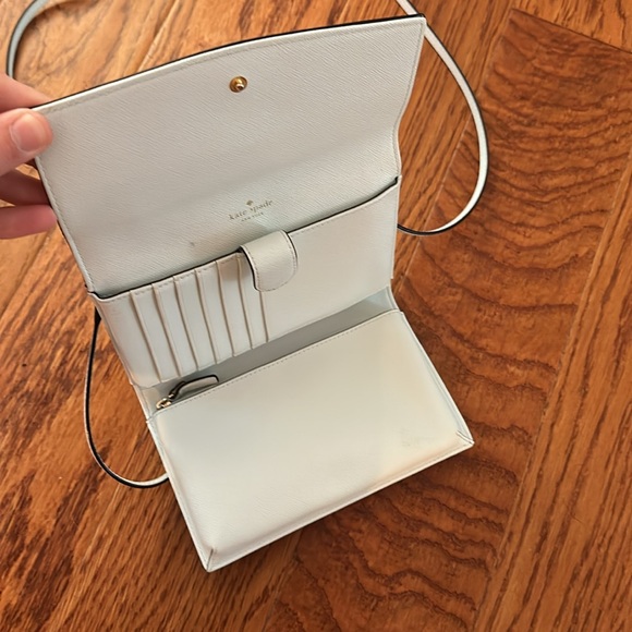 Kate Spade light blue wallet purse. - Picture 3 of 5